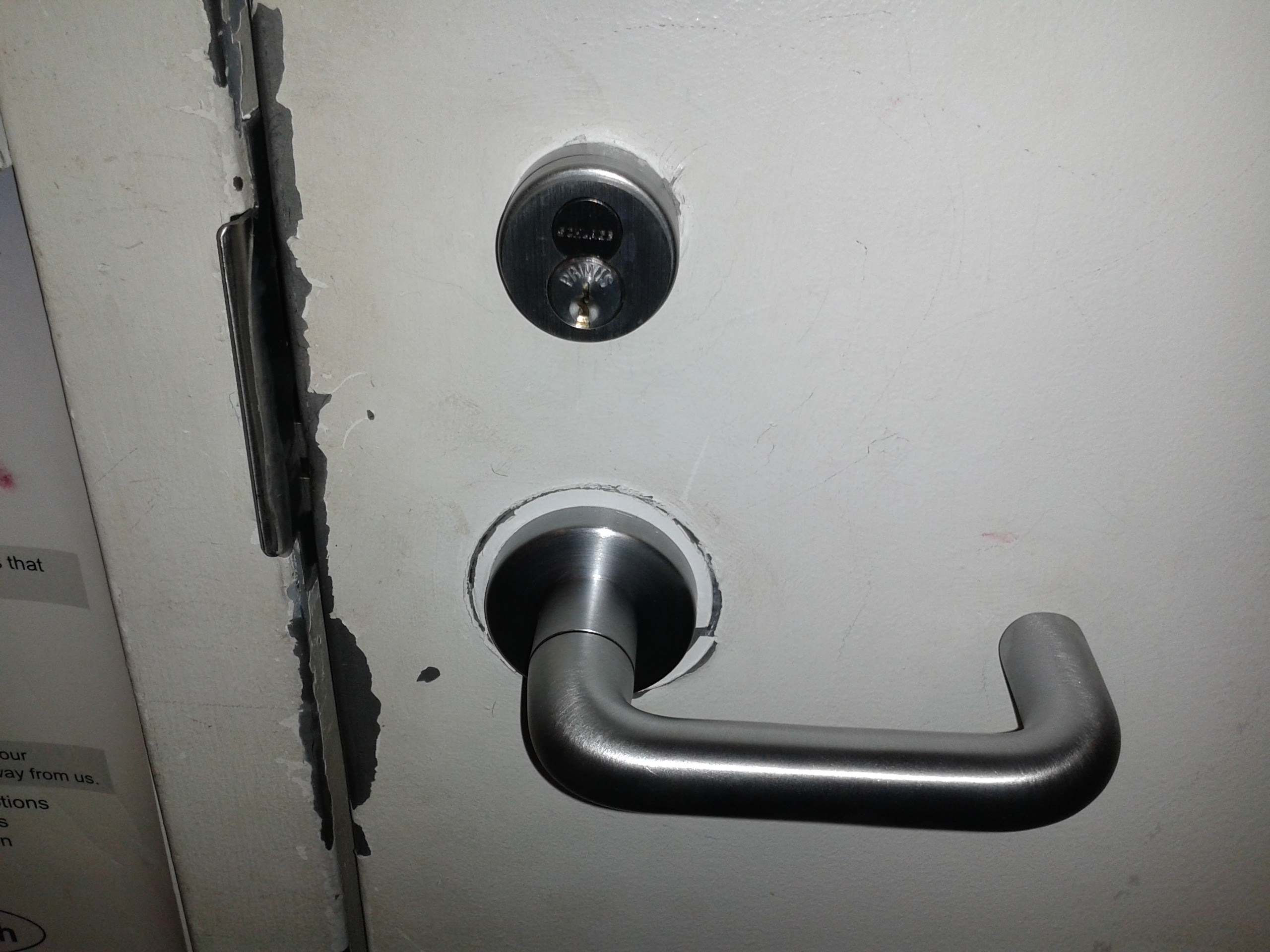 Commercial security work